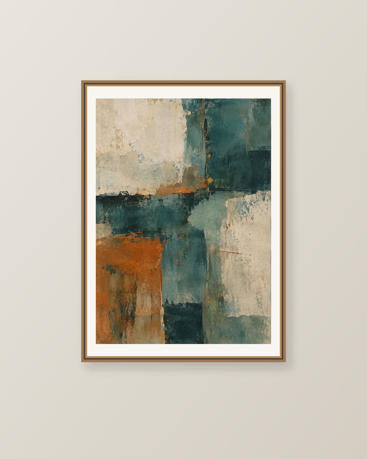 Ärg i en illustrerad inramningsvy. Ram ingår inte.