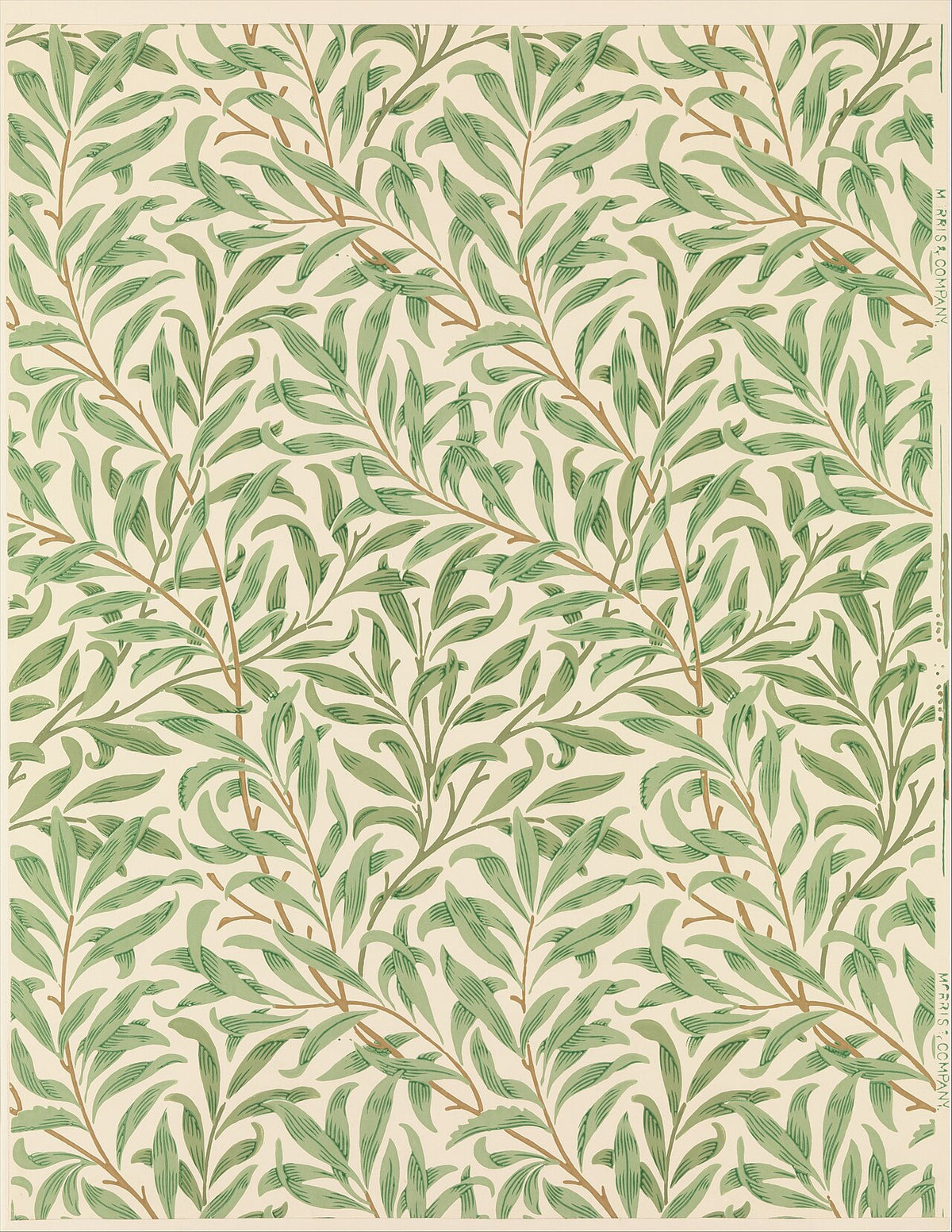 Willow Bough av William Morris, poster