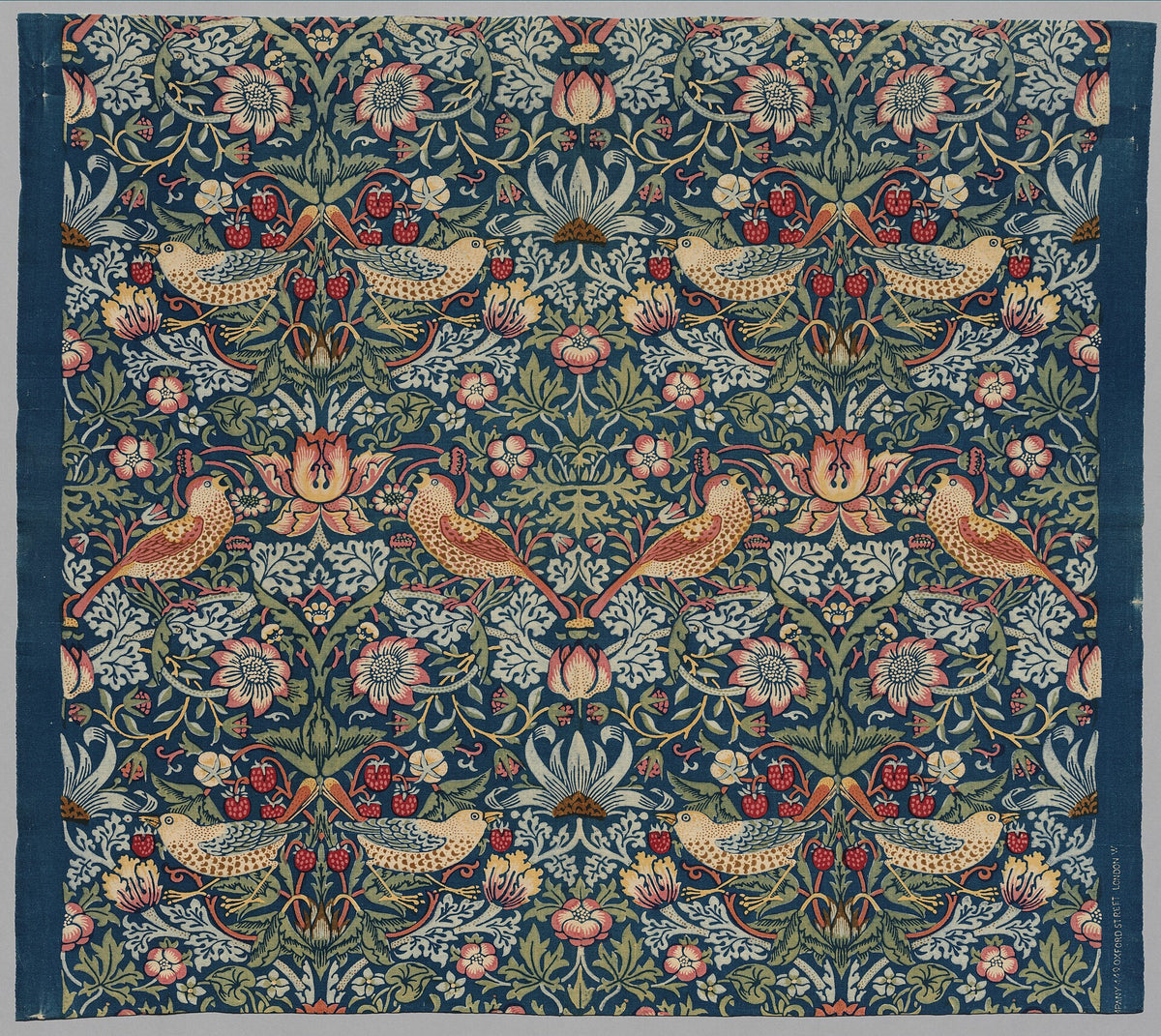 Strawberry Thief av William Morris, poster