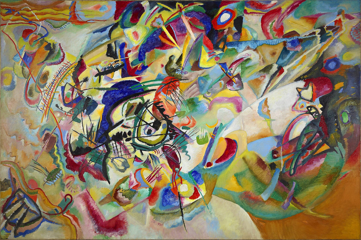 Komposition VII av Wassily Kandinsky, poster